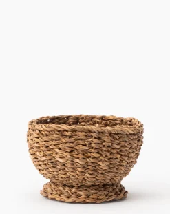 Seagrass Footed Bowl