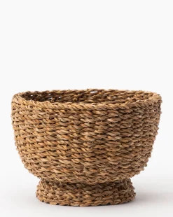 Seagrass Footed Bowl