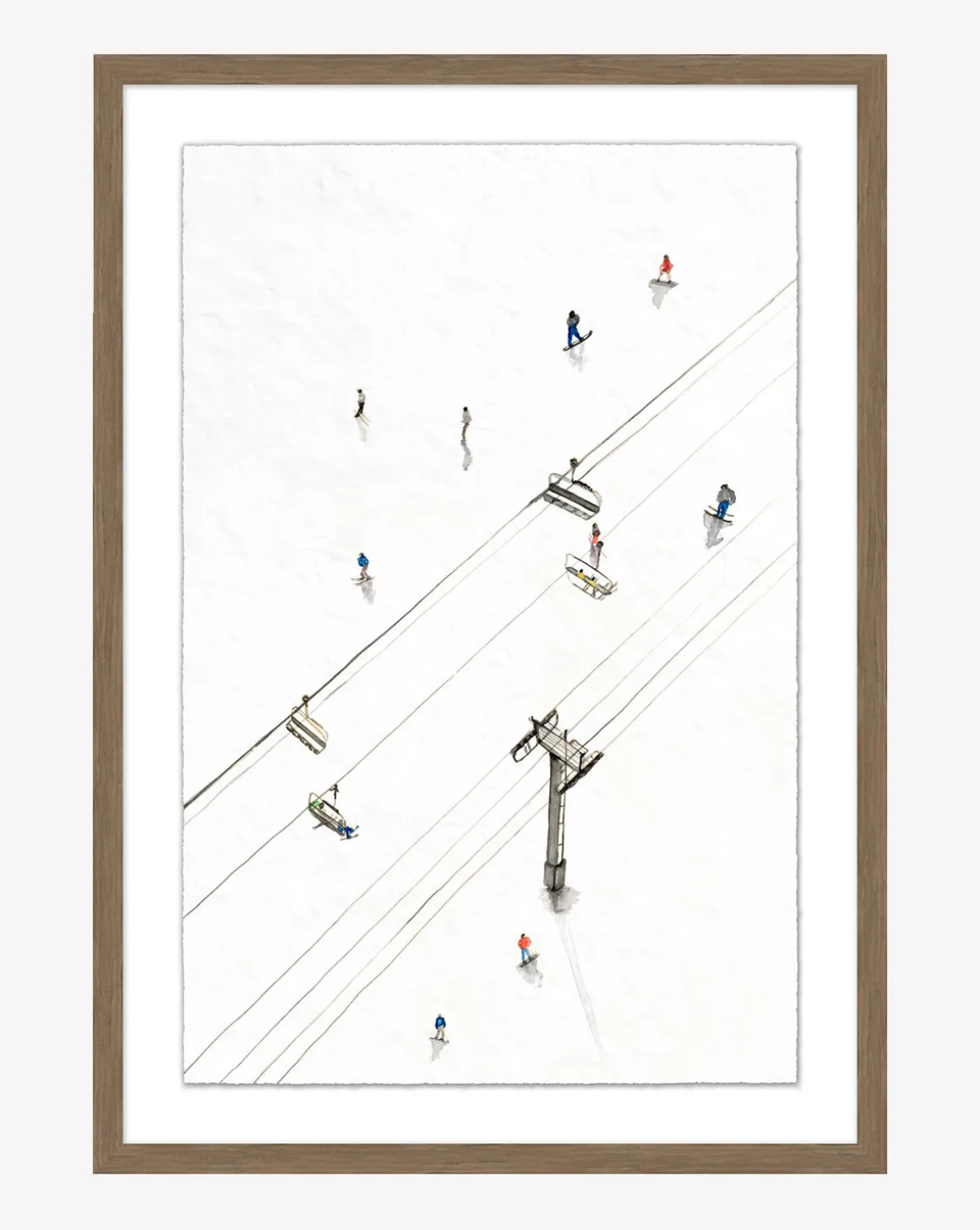 Snowy Ski Lift I