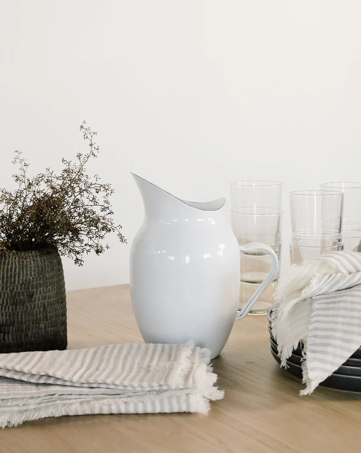 Striped Fringe Napkins