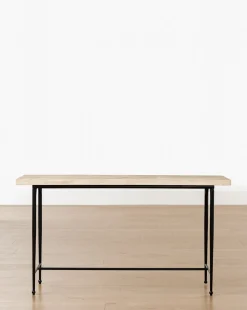 Travertine Console