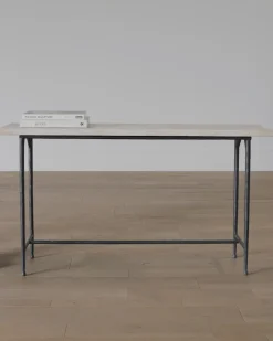 Travertine Console