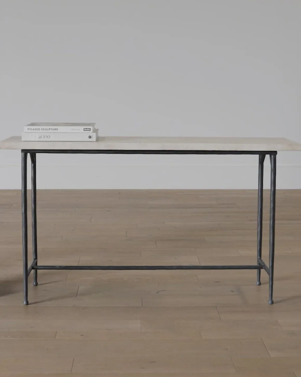 Travertine Console