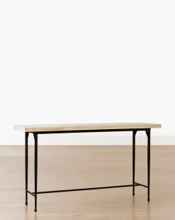 Travertine Console