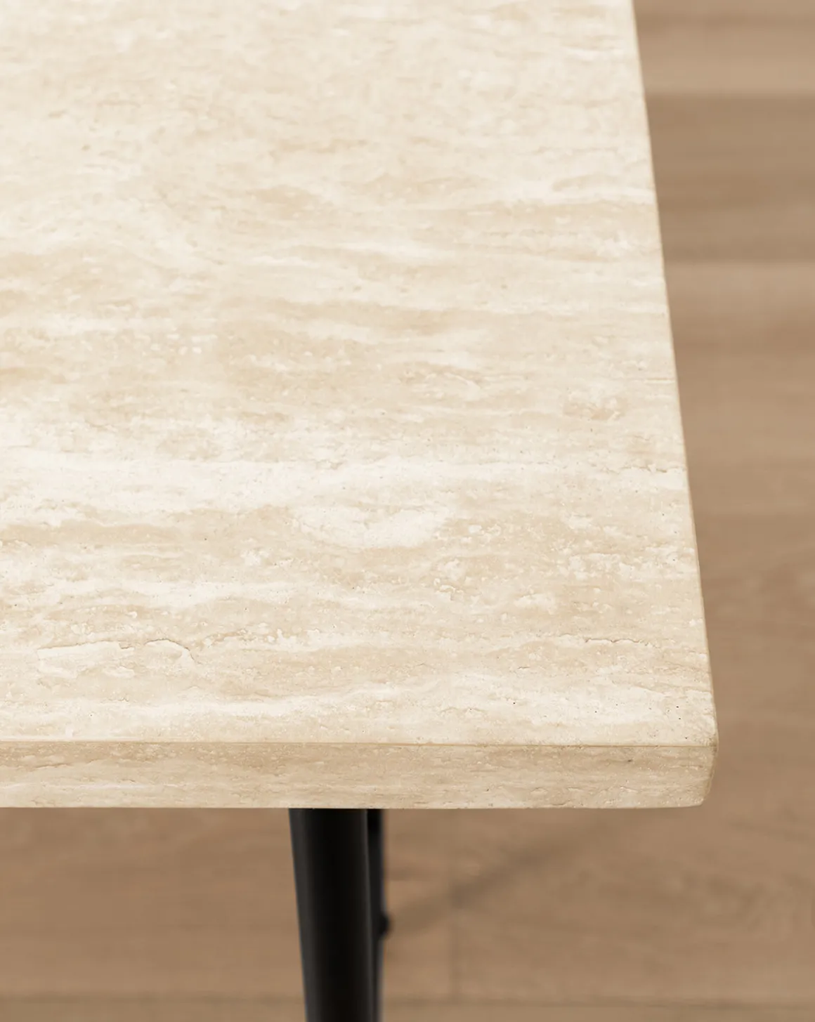 Travertine Console