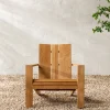 Triby Teak Outdoor Lounge Chair