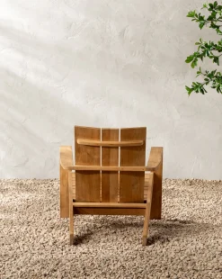 Triby Teak Outdoor Lounge Chair