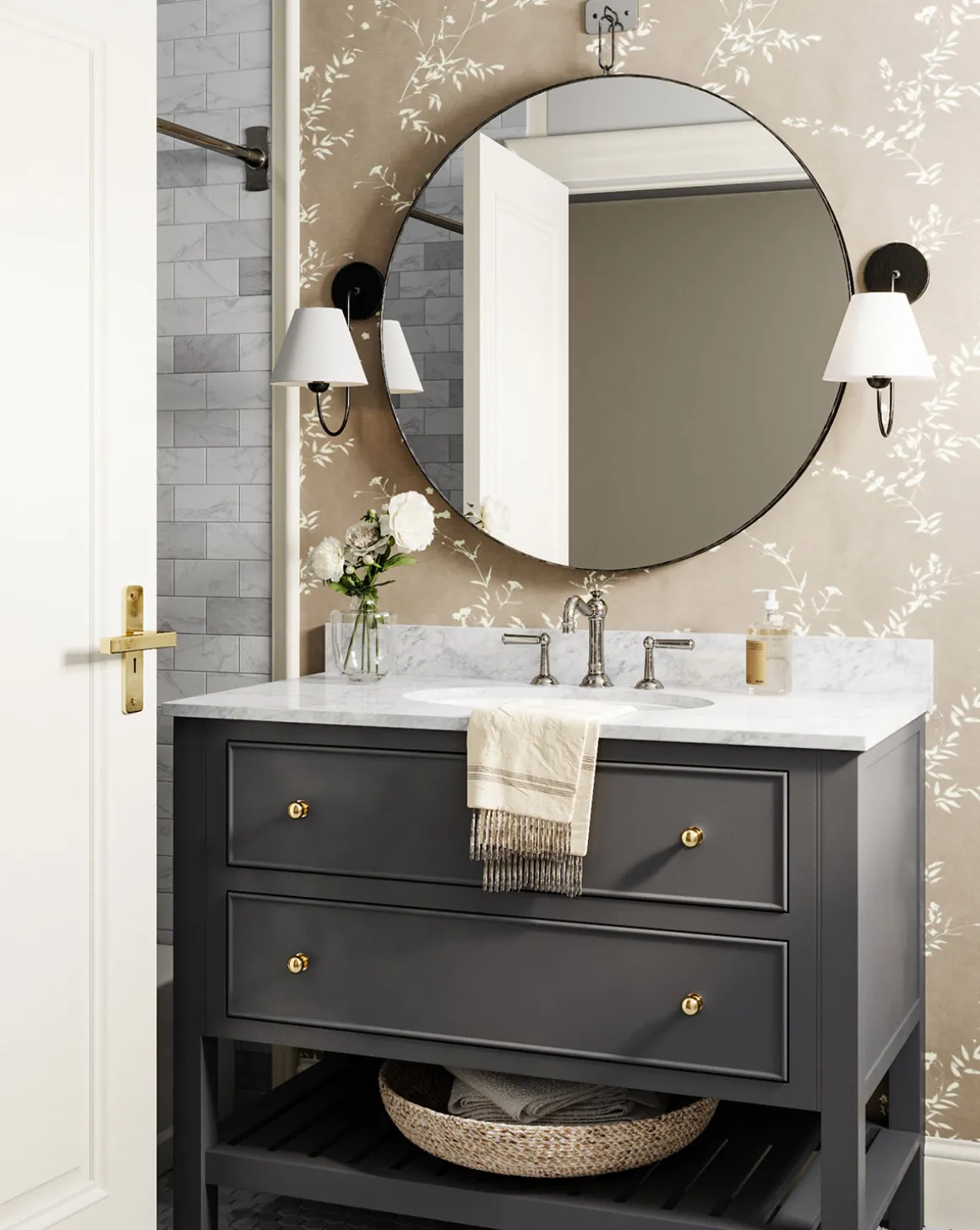 Wainwright Single Swoop Sconce