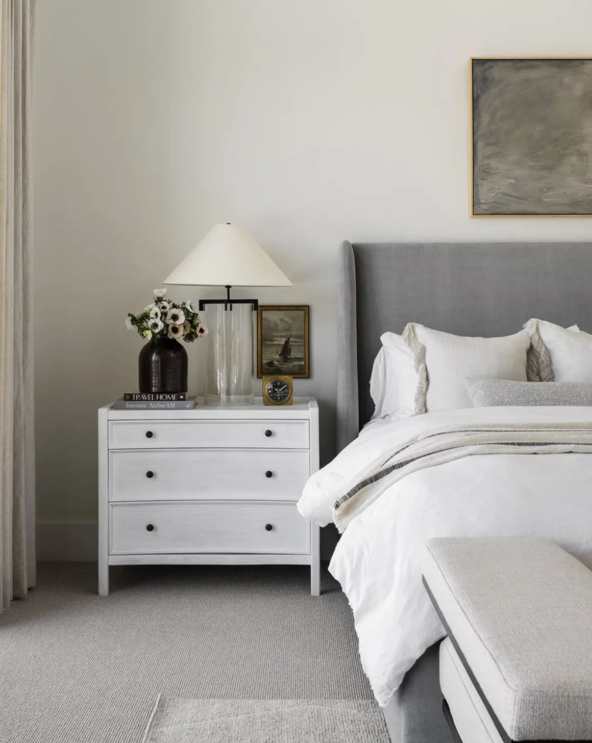 Walt Bed Tall Headboard