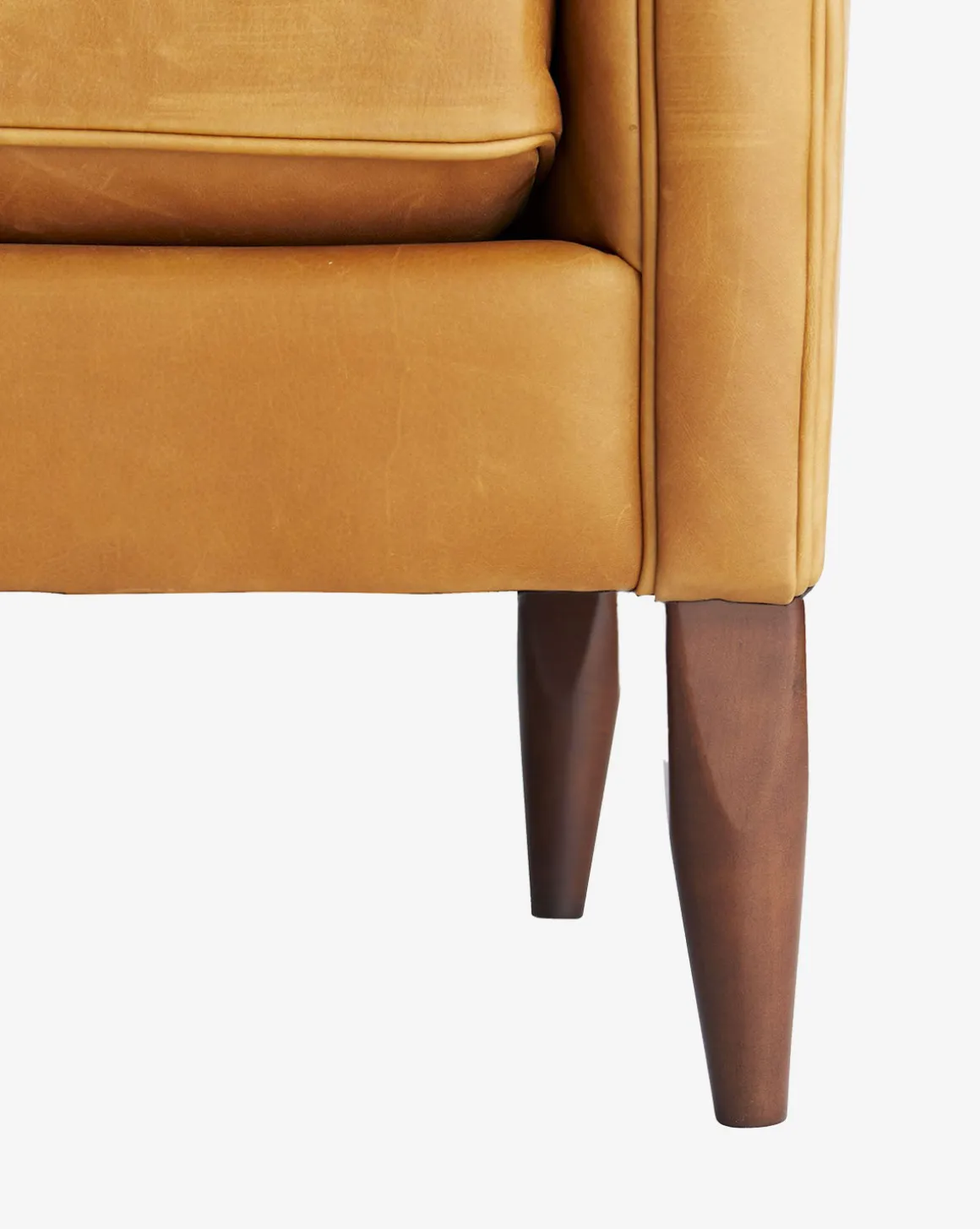 Warner Leather Sofa 80.5"