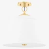 White Plains Semi-Flush