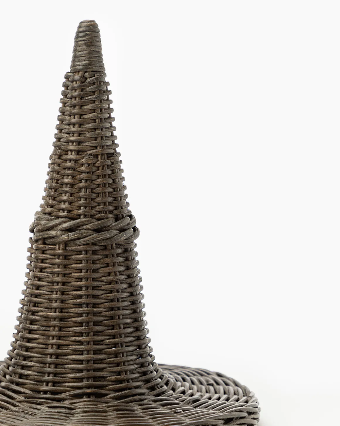 Wicker Witch Hats (Set of 2)