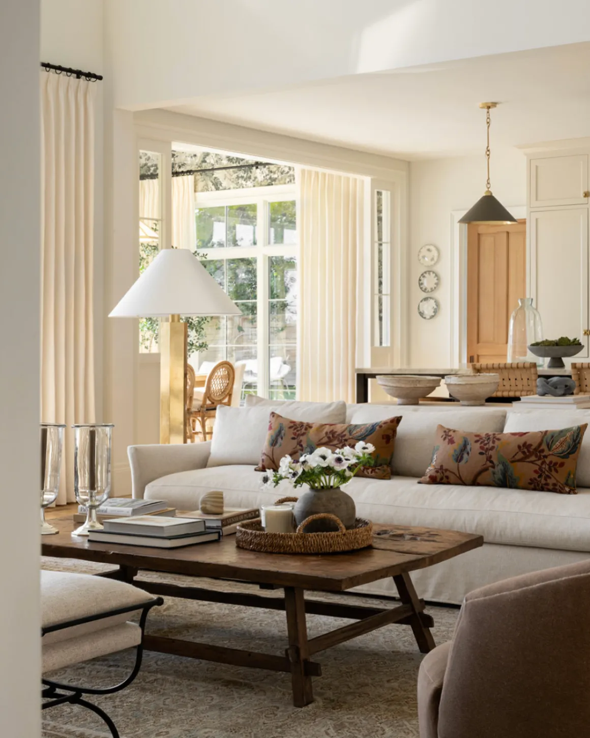 Wilhelmina Deep Slipcover Sofa (85"-110")