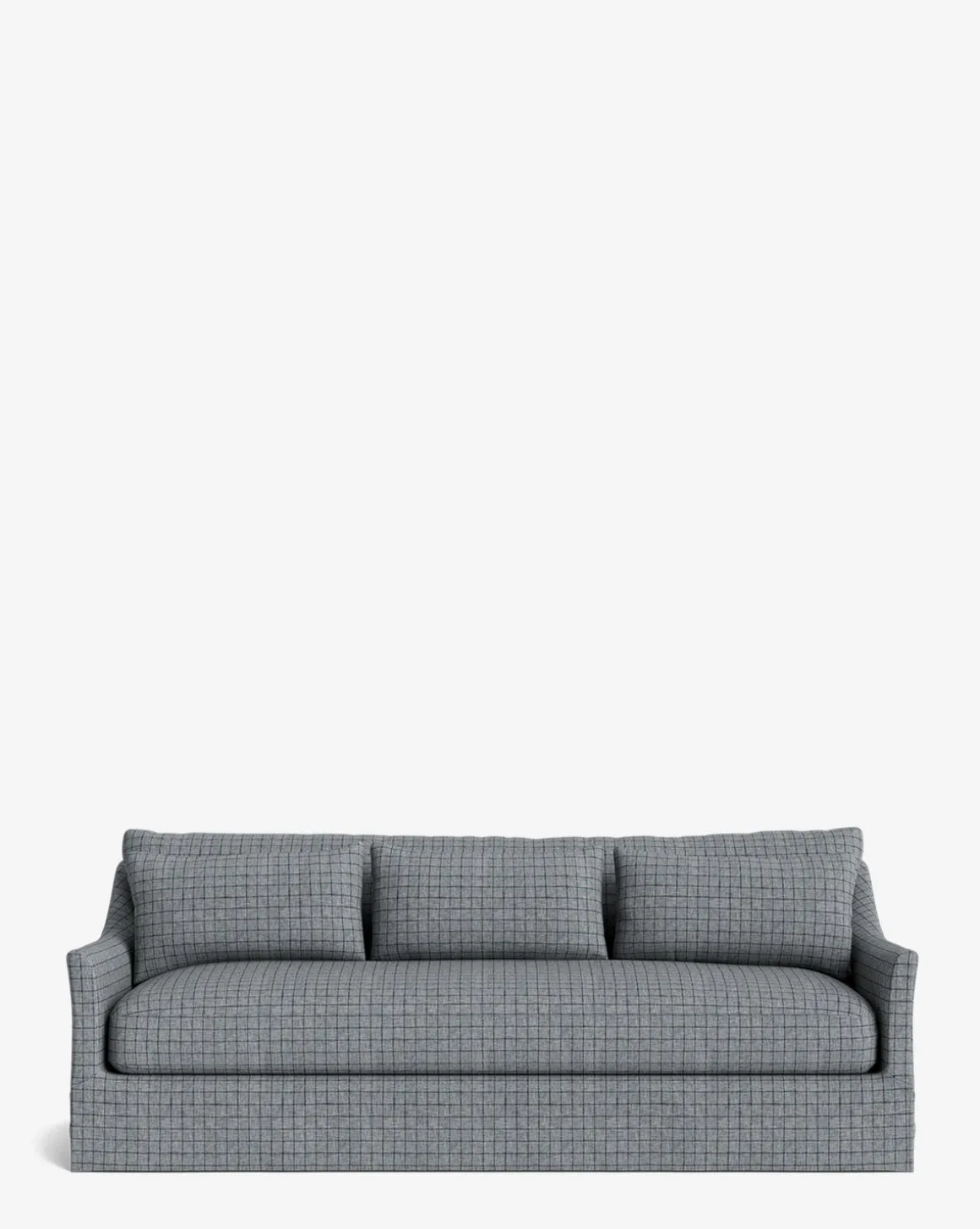 Wilhelmina Deep Slipcover Sofa (85"-110")