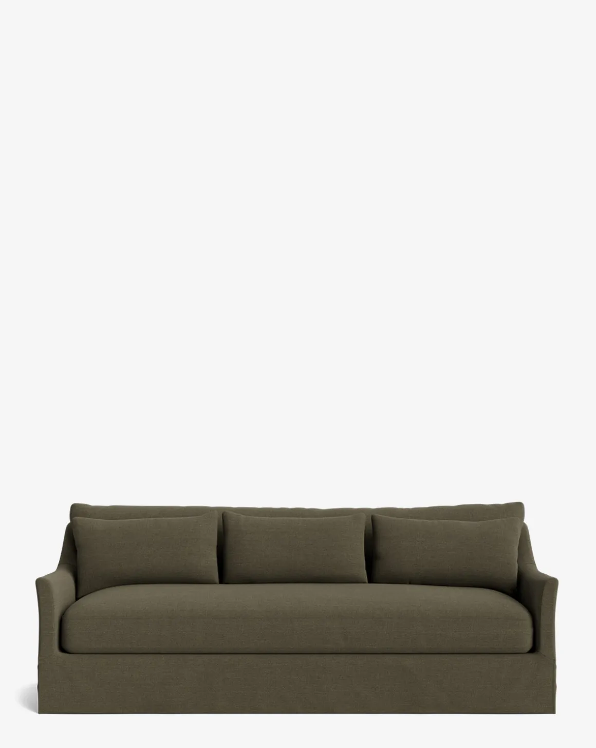 Wilhelmina Deep Slipcover Sofa (85"-110")