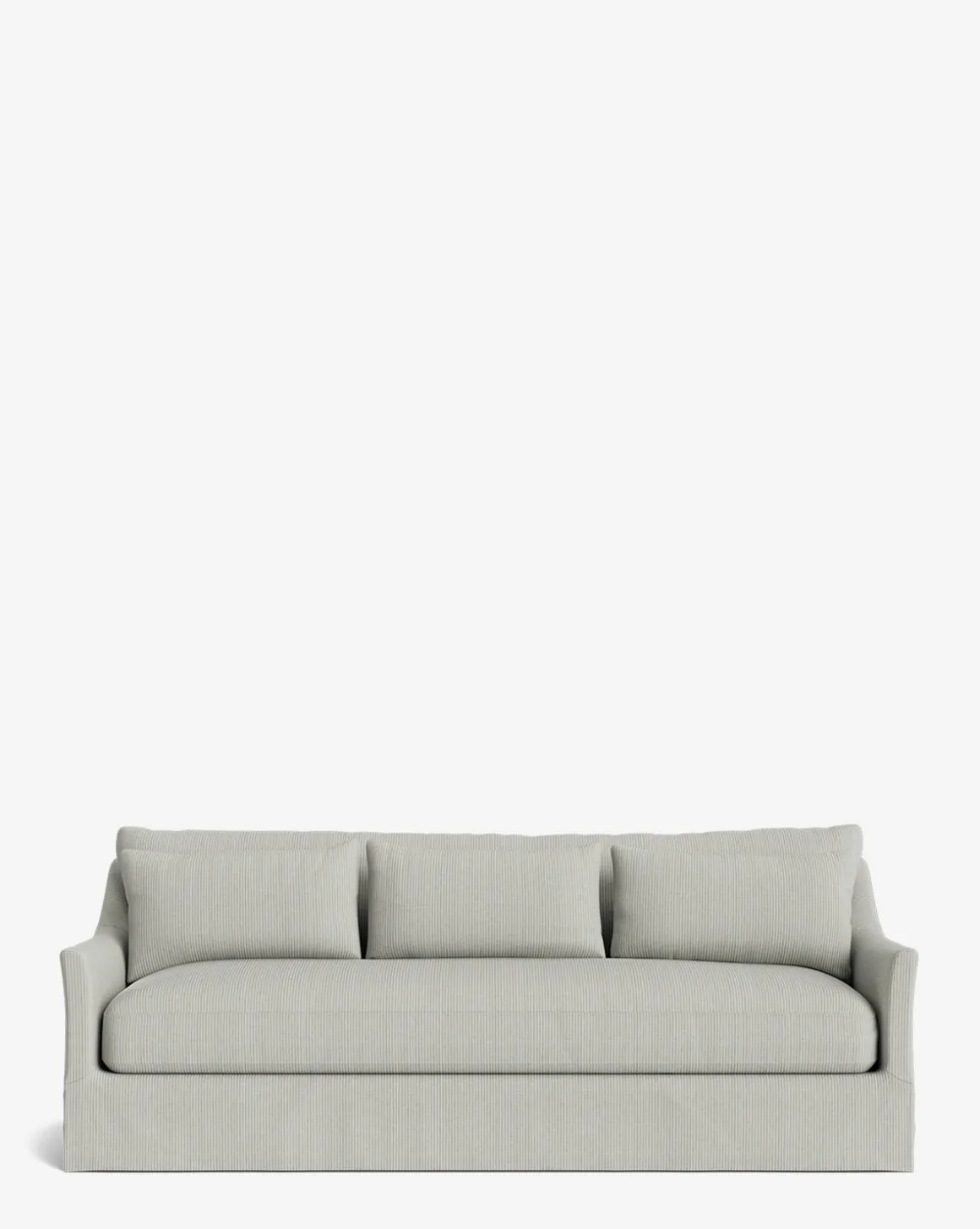 Wilhelmina Deep Slipcover Sofa (85"-110")