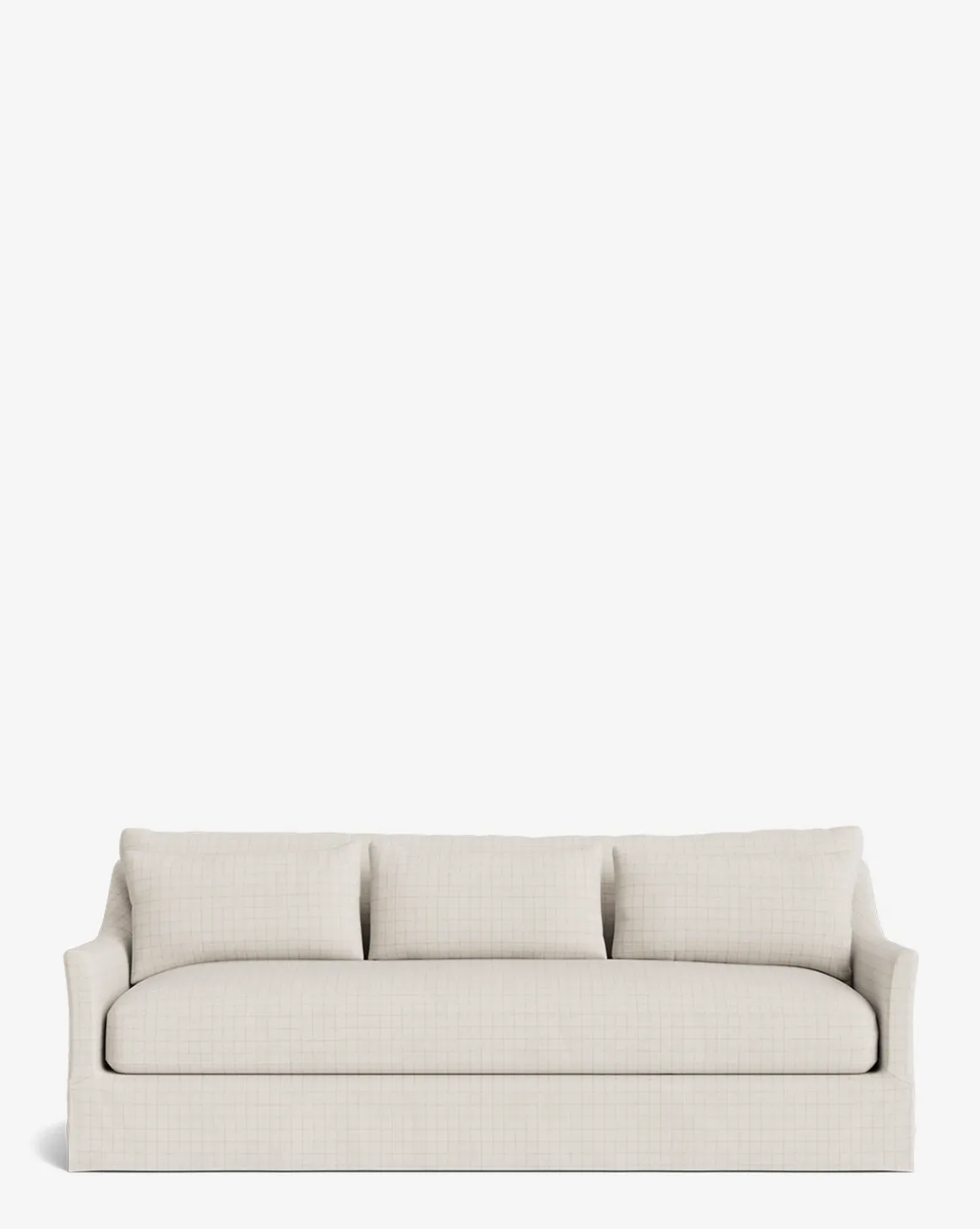 Wilhelmina Deep Slipcover Sofa (85"-110")