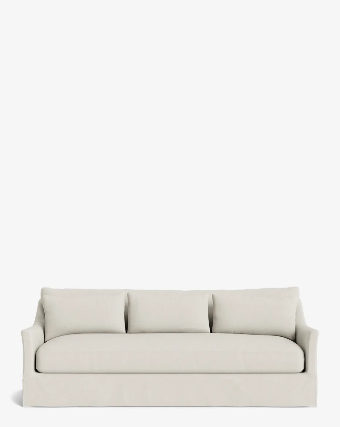 Wilhelmina Deep Slipcover Sofa (85"-110")