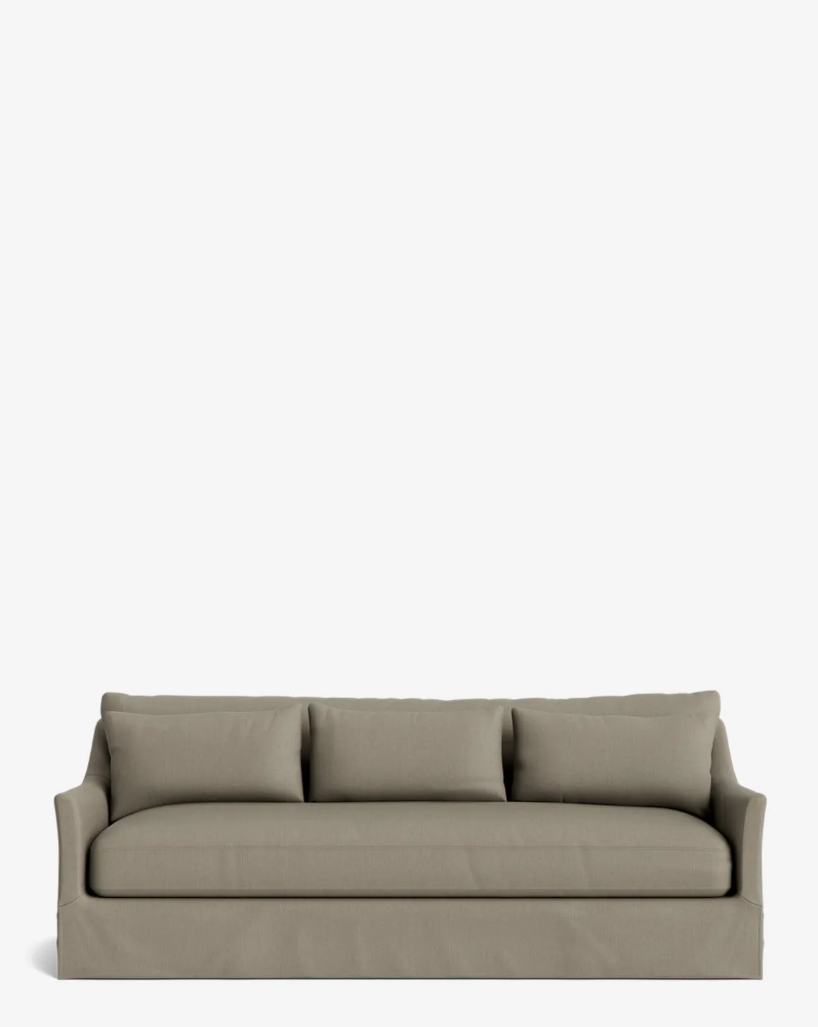 Wilhelmina Deep Slipcover Sofa (85"-110")
