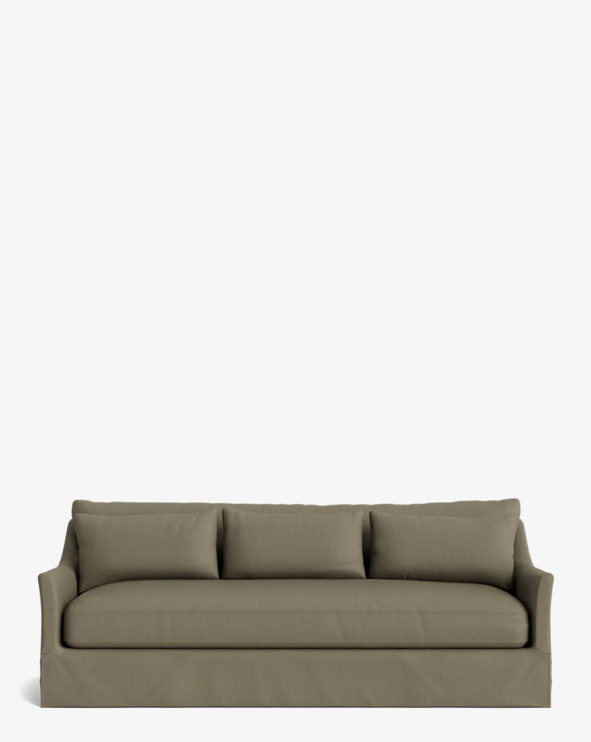 Wilhelmina Deep Slipcover Sofa (85"-110")