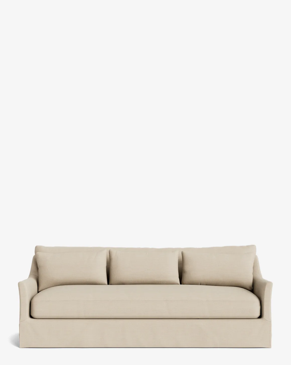 Wilhelmina Deep Slipcover Sofa (85"-110")