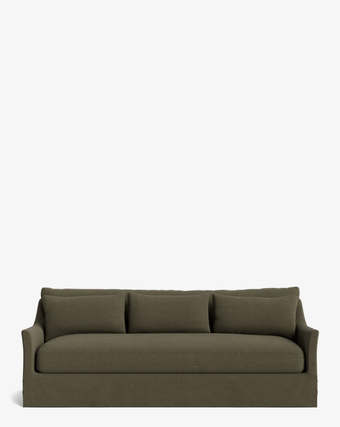 Wilhelmina Deep Slipcover Sofa (85"-110")