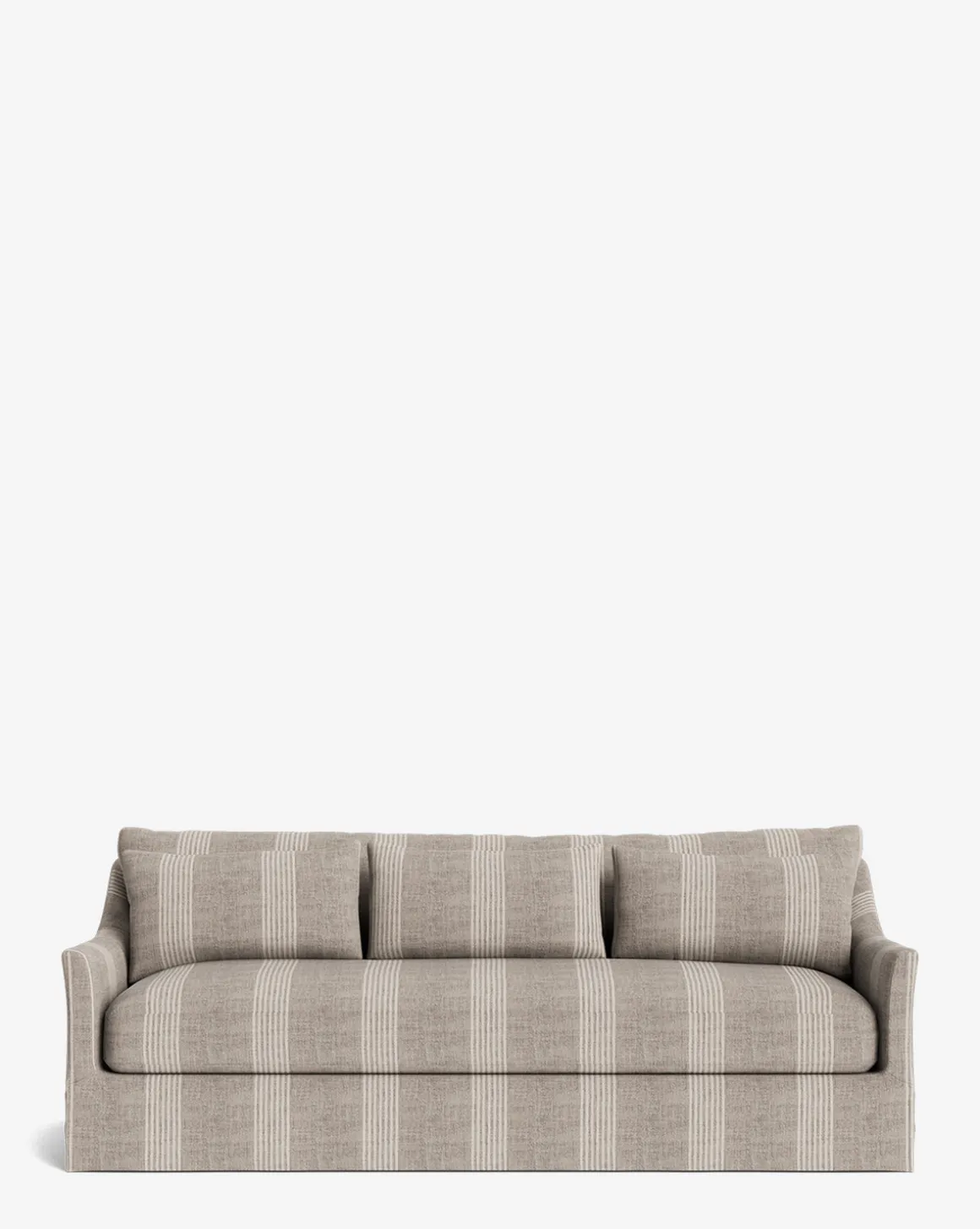 Wilhelmina Deep Slipcover Sofa (85"-110")
