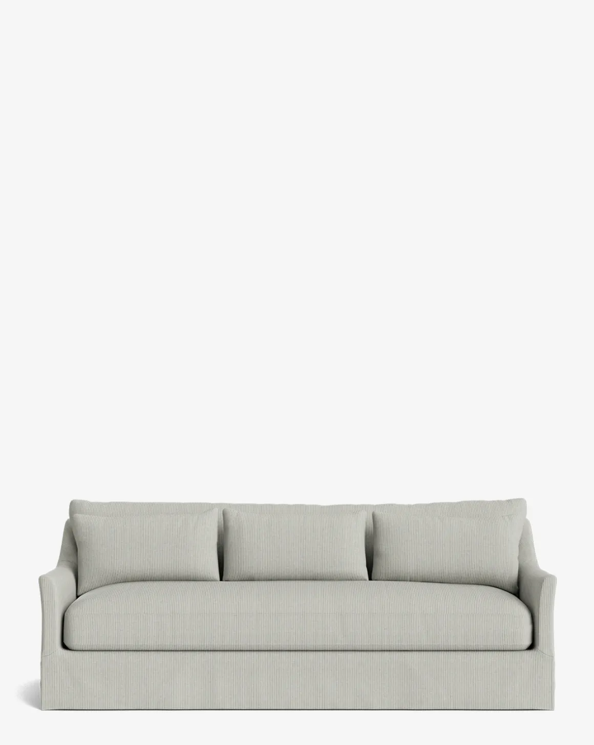 Wilhelmina Deep Slipcover Sofa (85"-110")