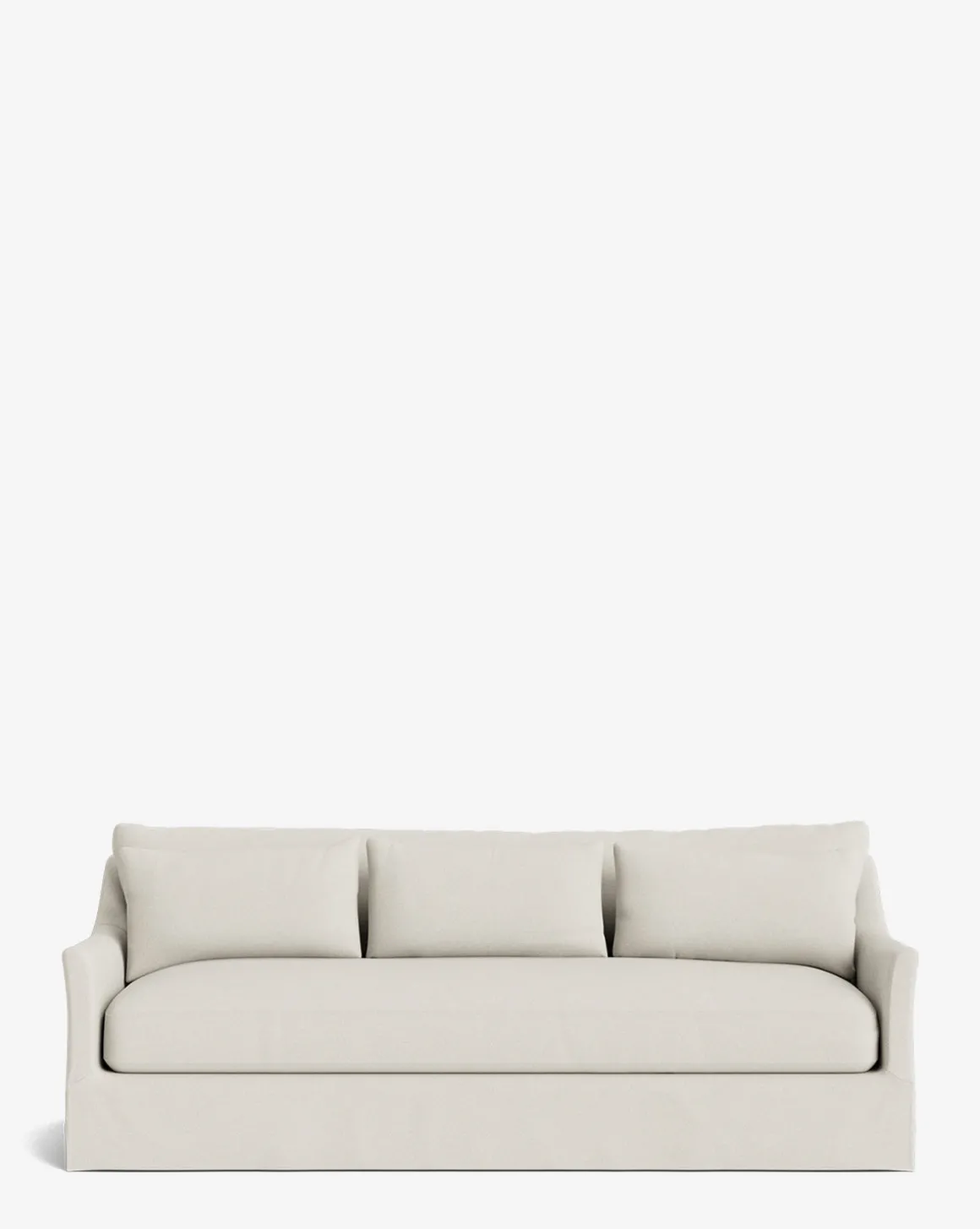 Wilhelmina Deep Slipcover Sofa (85"-110")