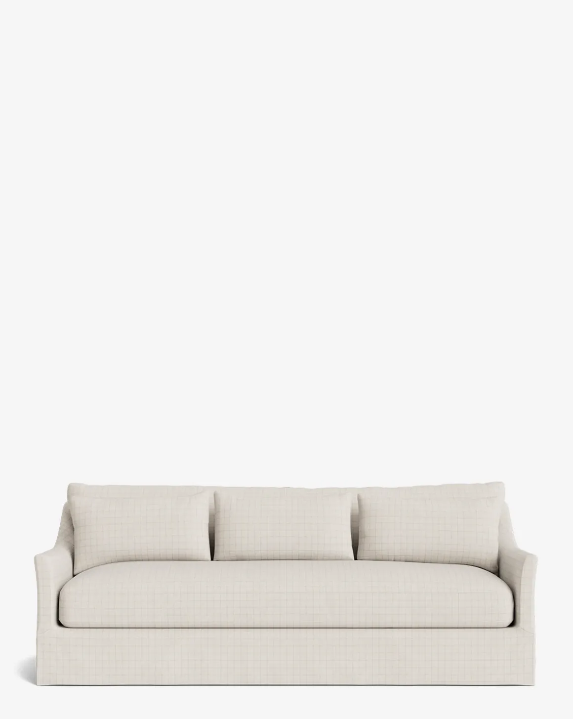Wilhelmina Deep Slipcover Sofa (85"-110")