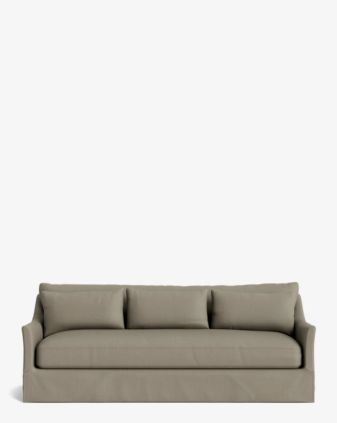 Wilhelmina Deep Slipcover Sofa (85"-110")