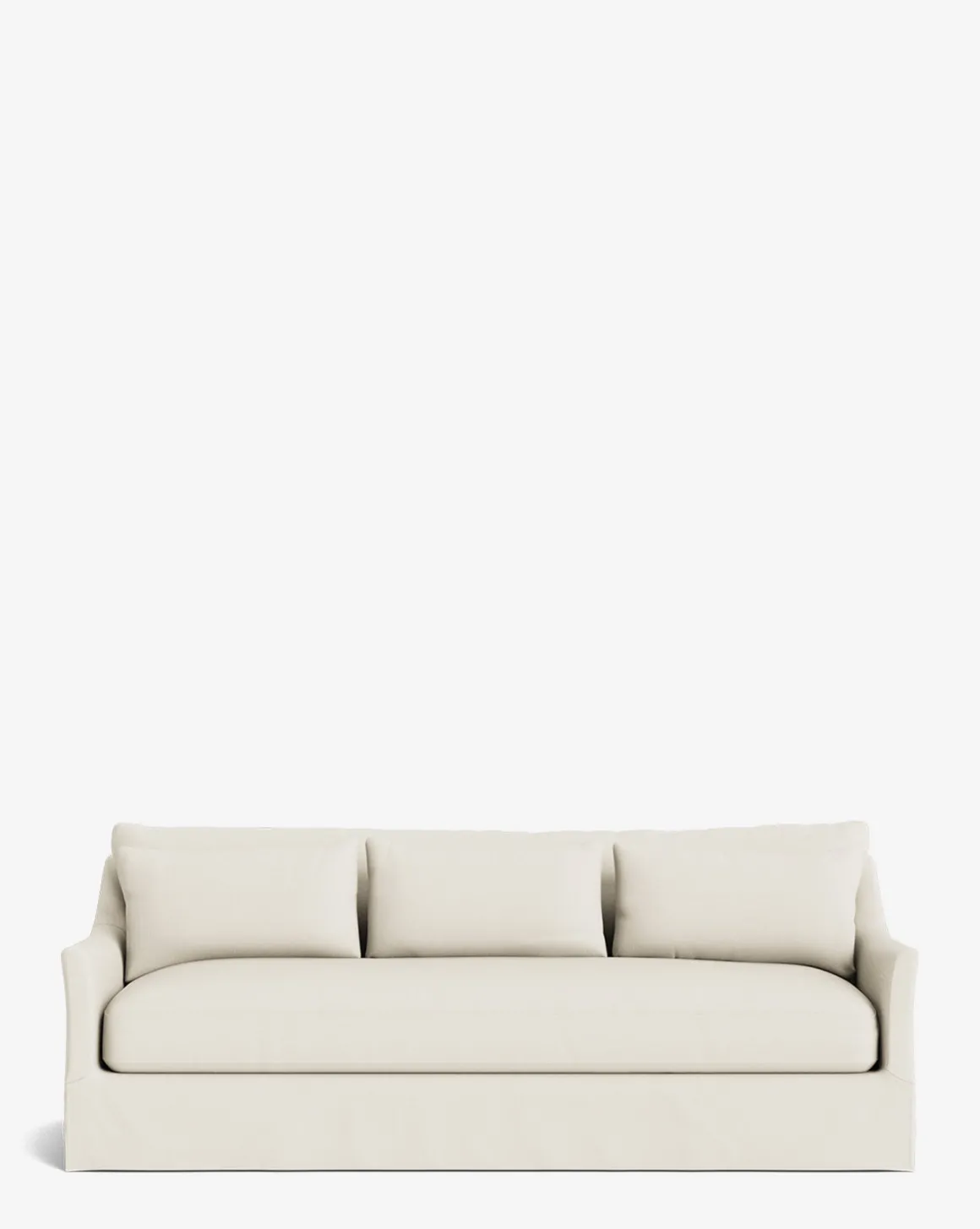 Wilhelmina Deep Slipcover Sofa (85"-110")