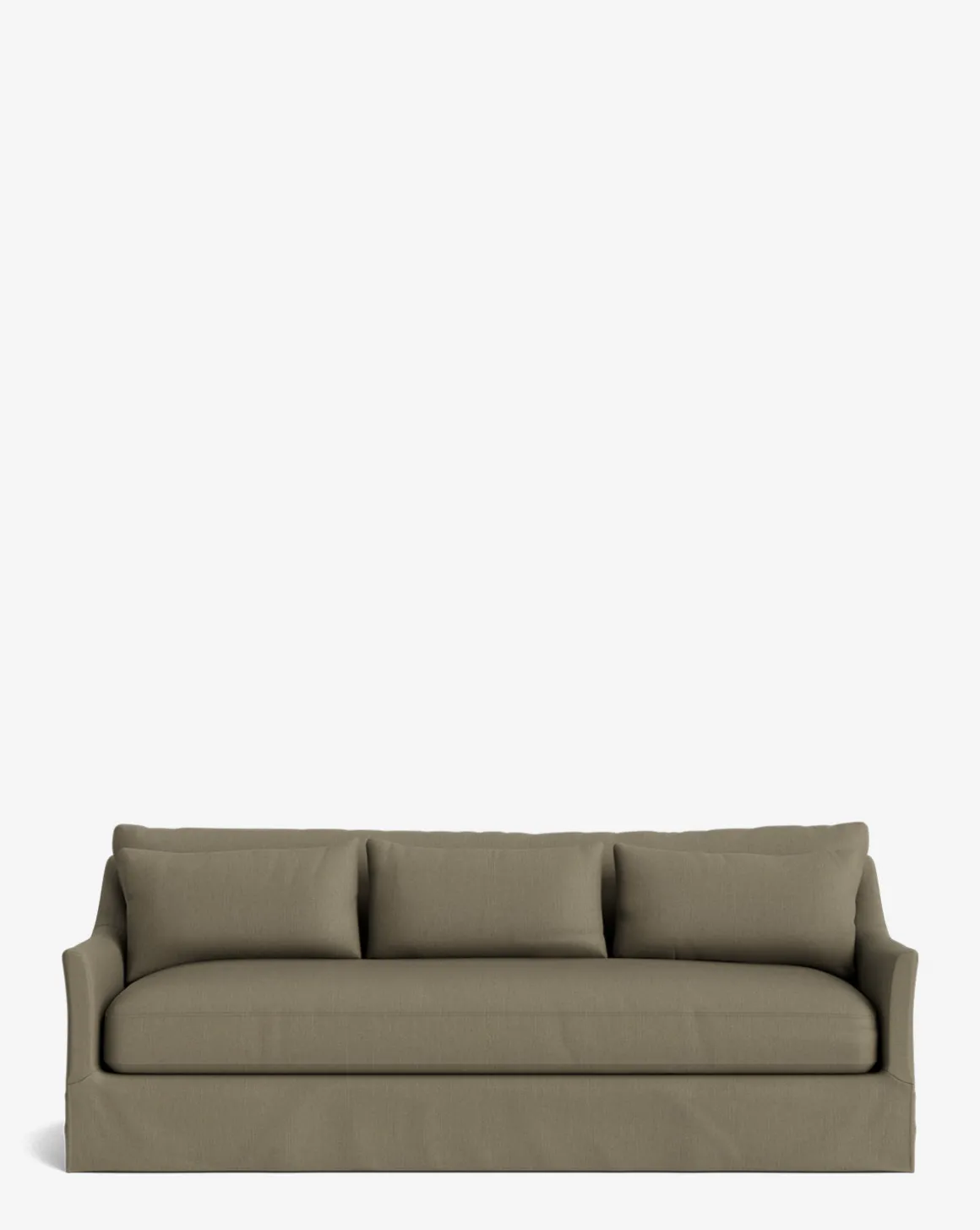 Wilhelmina Deep Slipcover Sofa (85"-110")