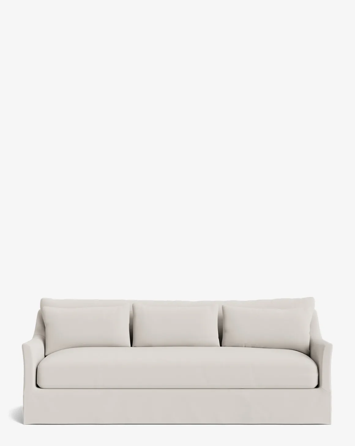 Wilhelmina Deep Slipcover Sofa (85"-110")