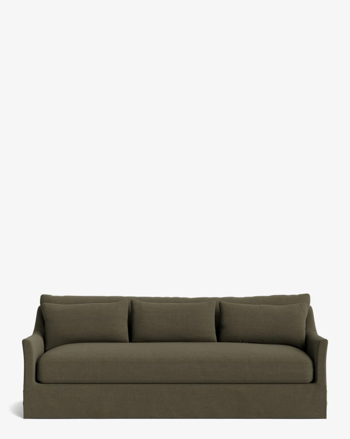 Wilhelmina Deep Slipcover Sofa (85"-110")