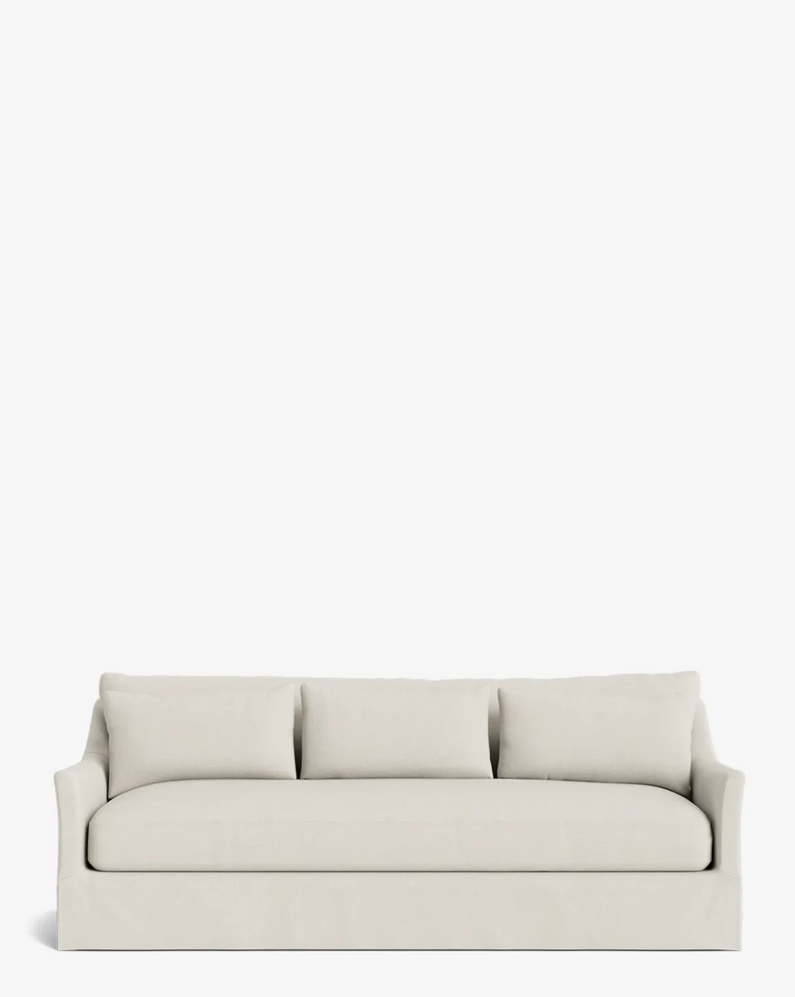 Wilhelmina Deep Slipcover Sofa (85"-110")