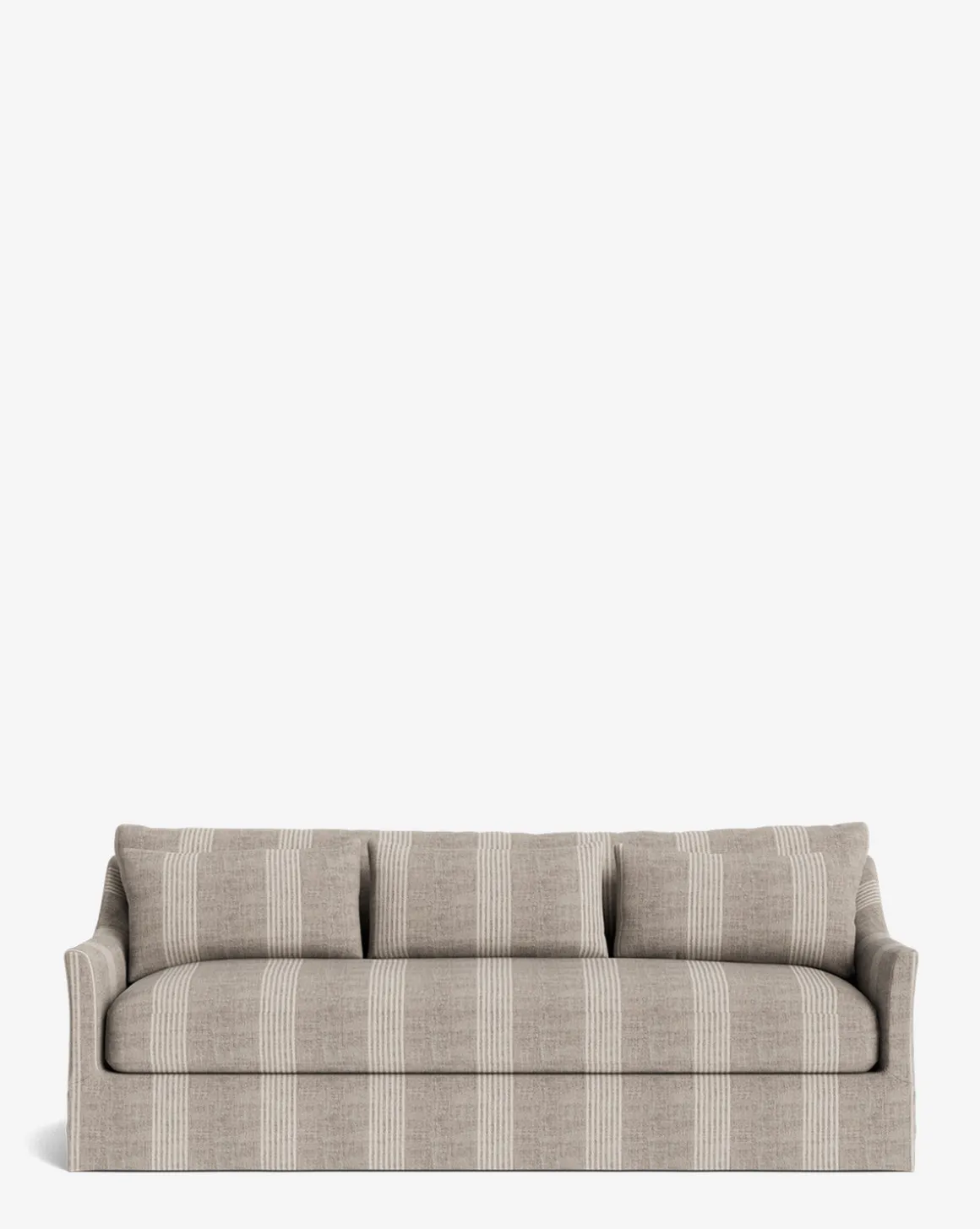 Wilhelmina Deep Slipcover Sofa (85"-110")