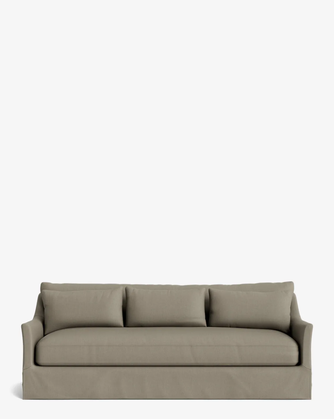 Wilhelmina Deep Slipcover Sofa (85"-110")