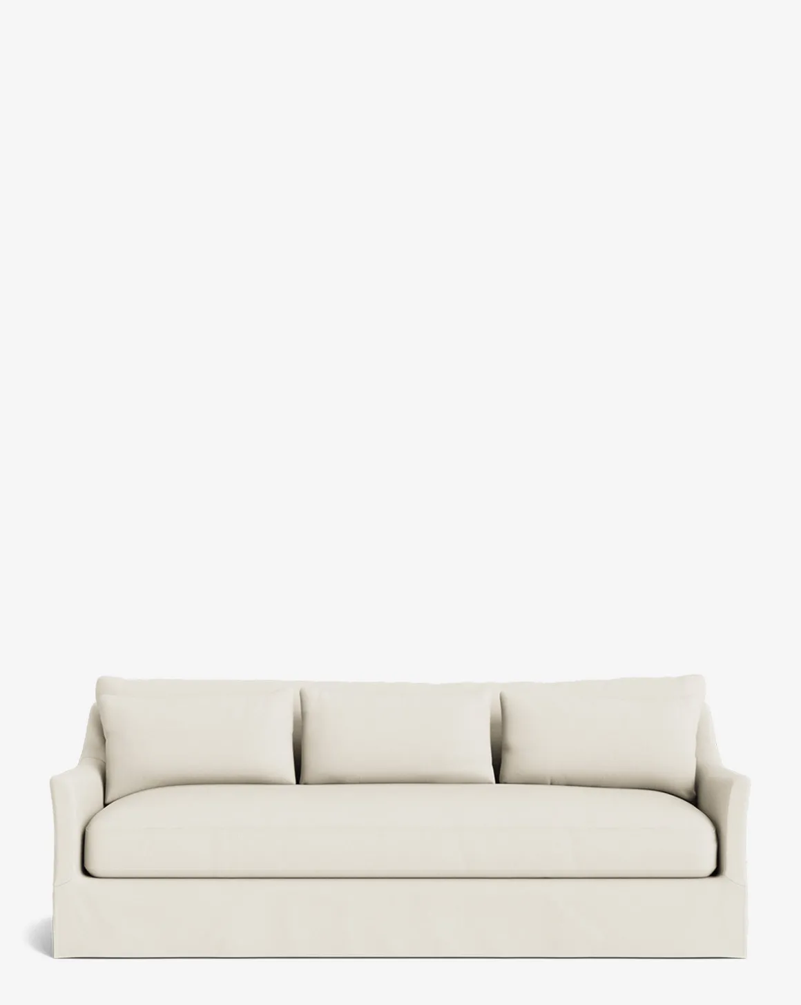 Wilhelmina Deep Slipcover Sofa (85"-110")